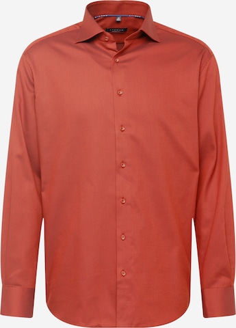 Camicia business di ETERNA in arancione: frontale