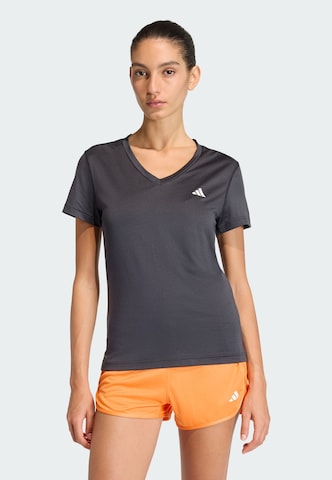 ADIDAS PERFORMANCE Funktionsshirt 'Essentials' in Schwarz: Vorderseite