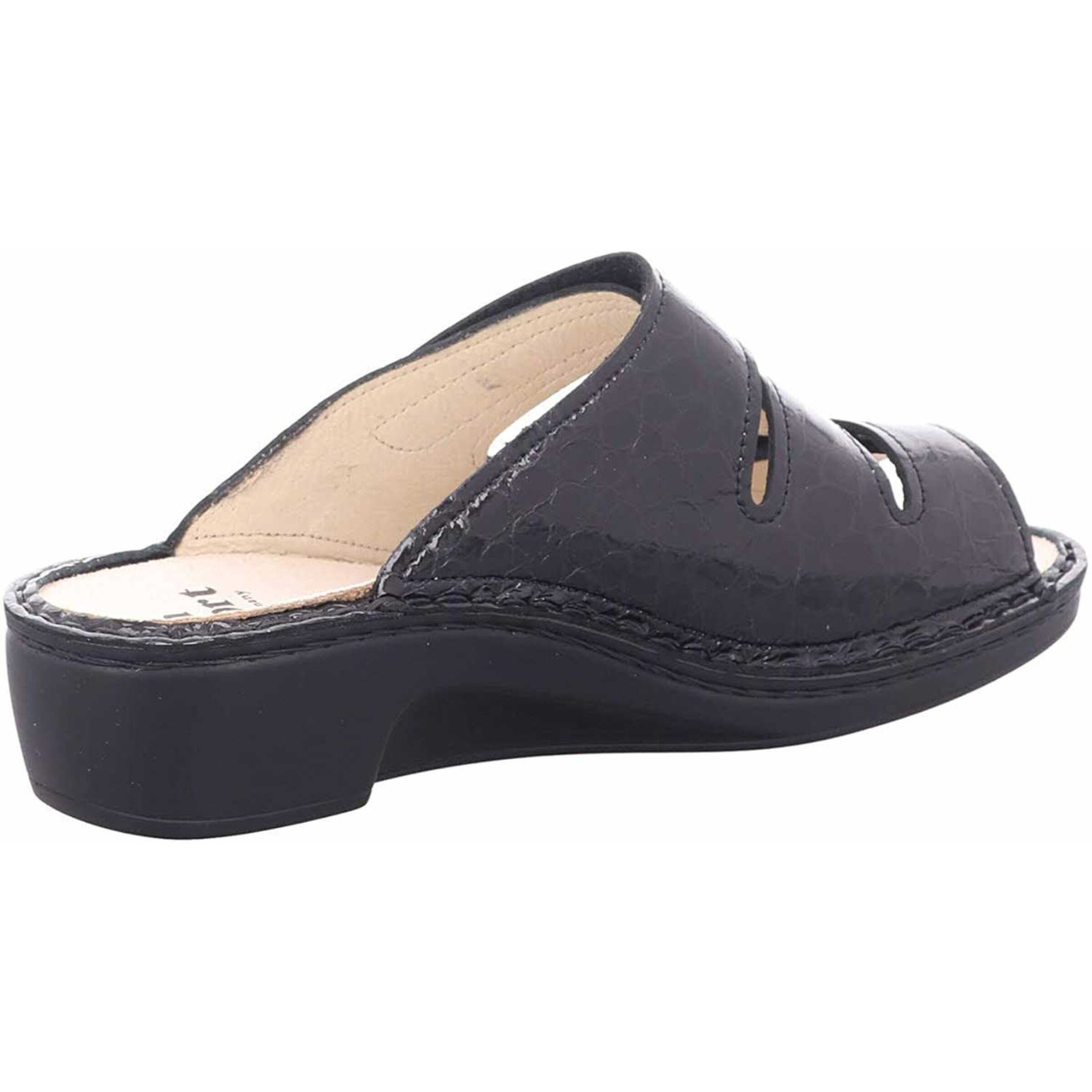 Finn Comfort Mule in Black