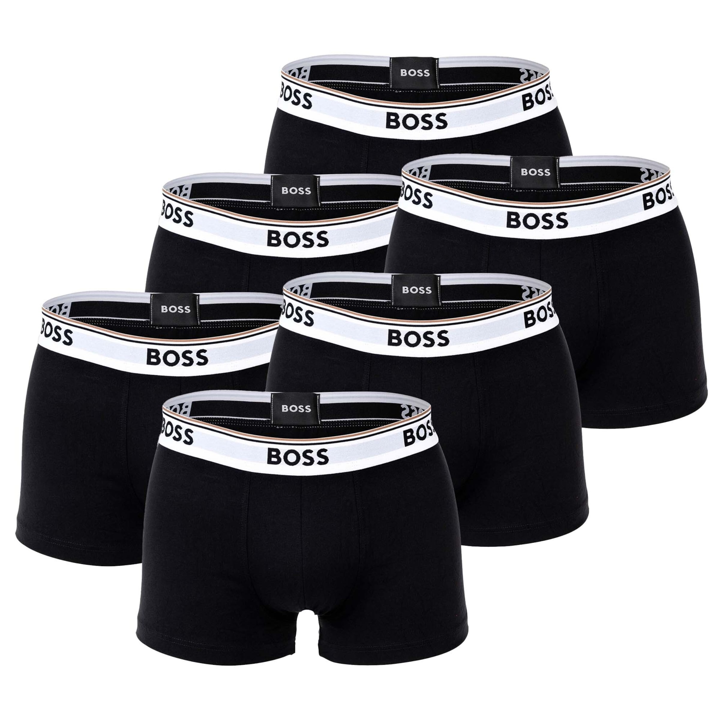Boxer di BOSS in nero: frontale