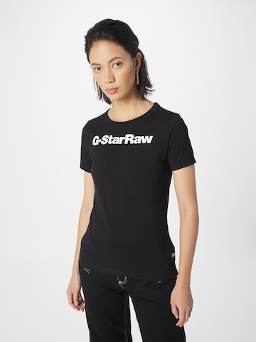 G-Star RAW Póló - fekete: elől
