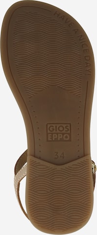 GIOSEPPO Sandalen in Goud