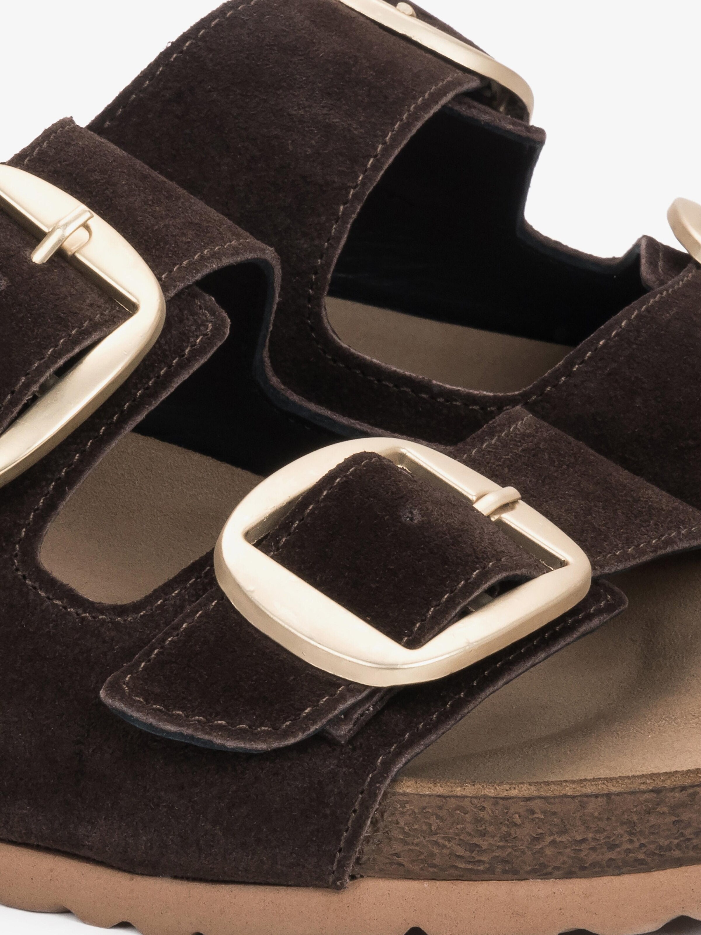 Estro Sandals '057-455' in Brown