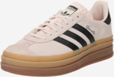 ADIDAS ORIGINALS Baskets basses 'GAZELLE BOLD' en beige / noir, Vue avec produit