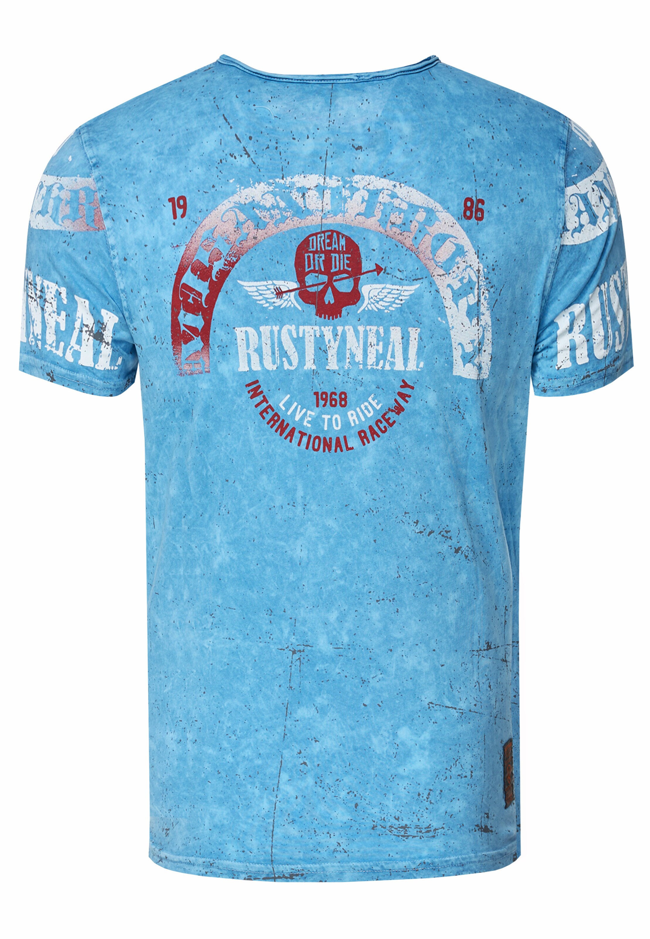 Rusty Neal T-Shirt in Blau