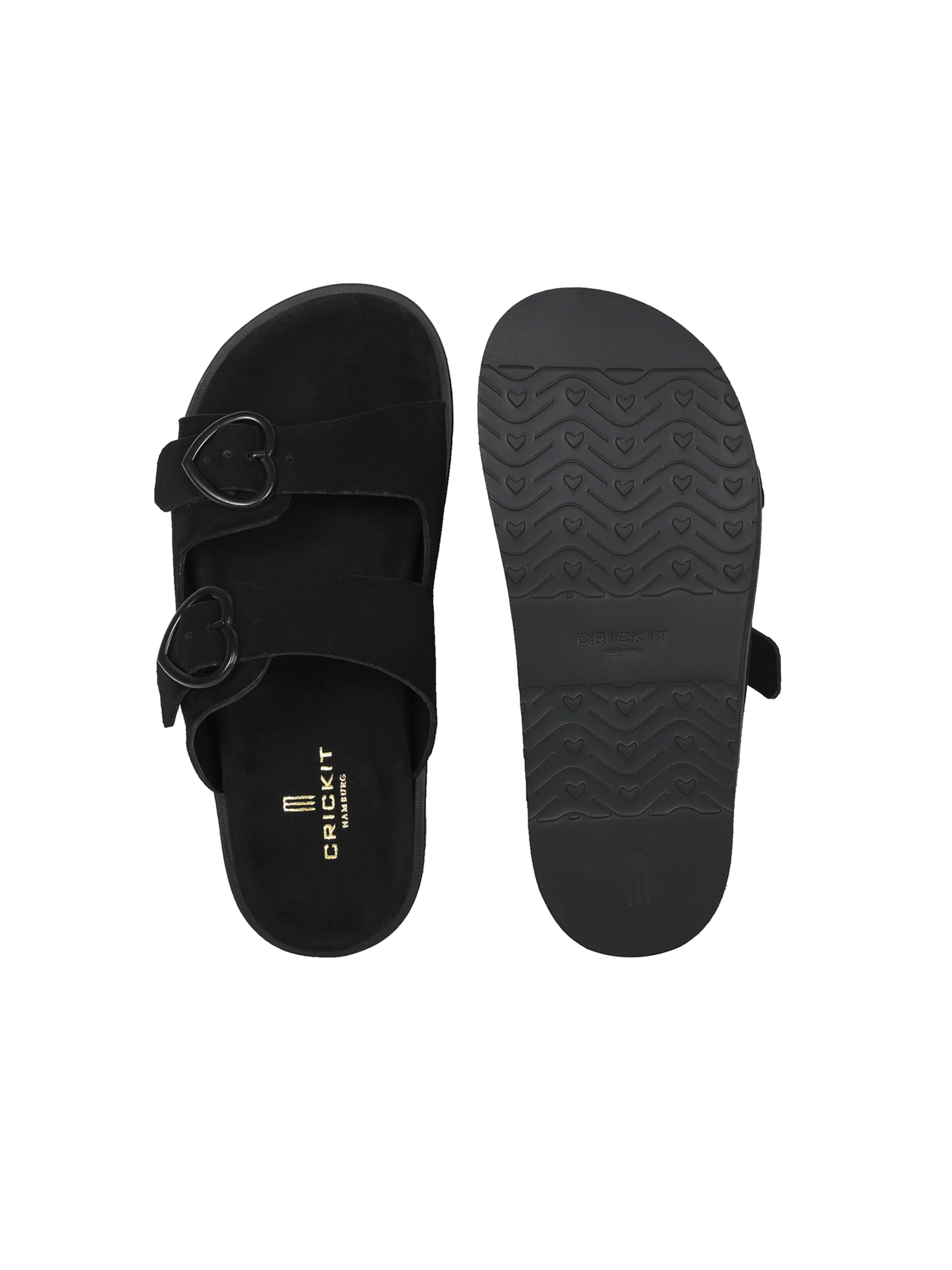 Crickit Strap Sandals ' RINA ' in Black