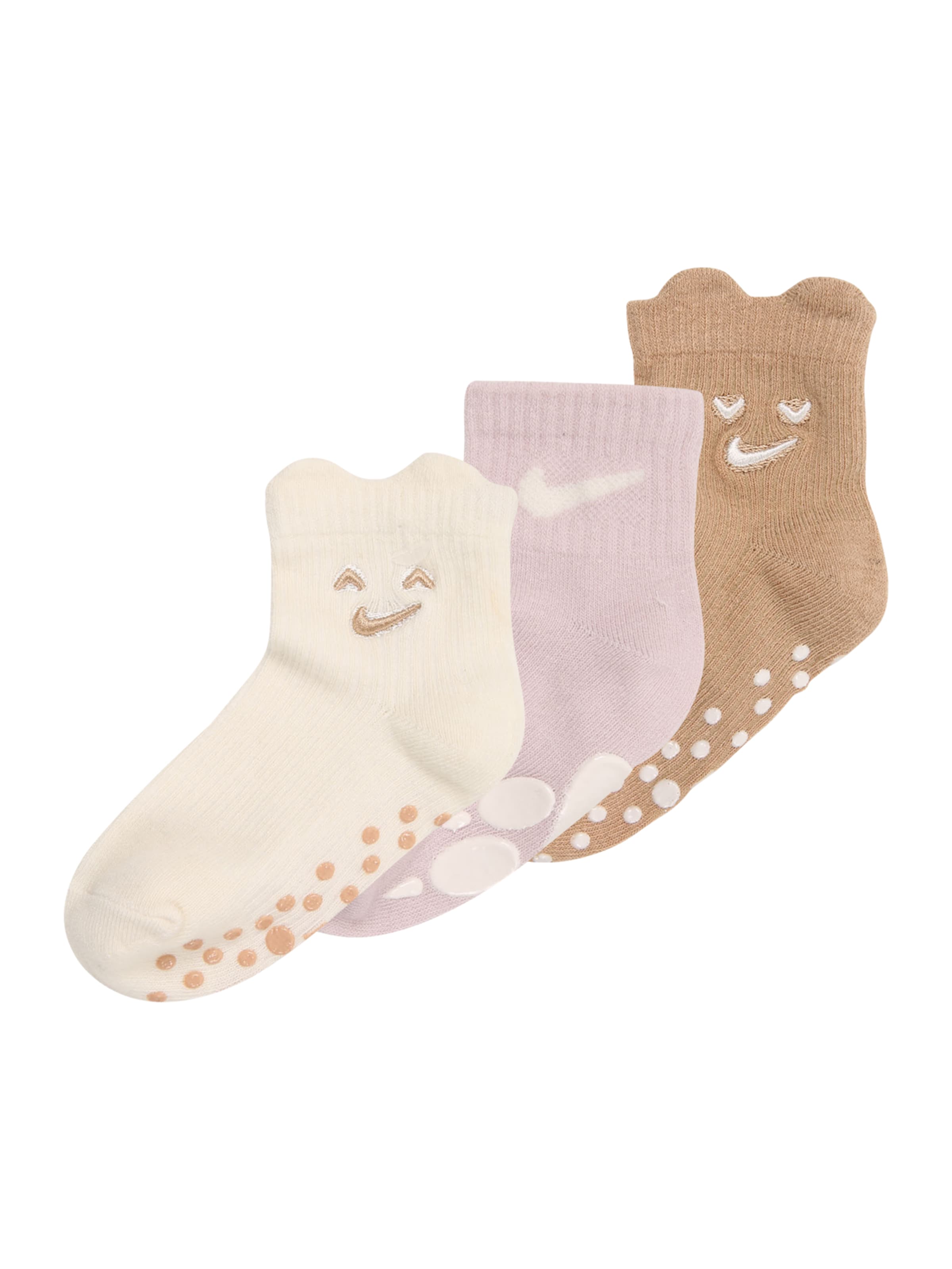 Nike Sportswear Sokid, värv beež: eest vaates