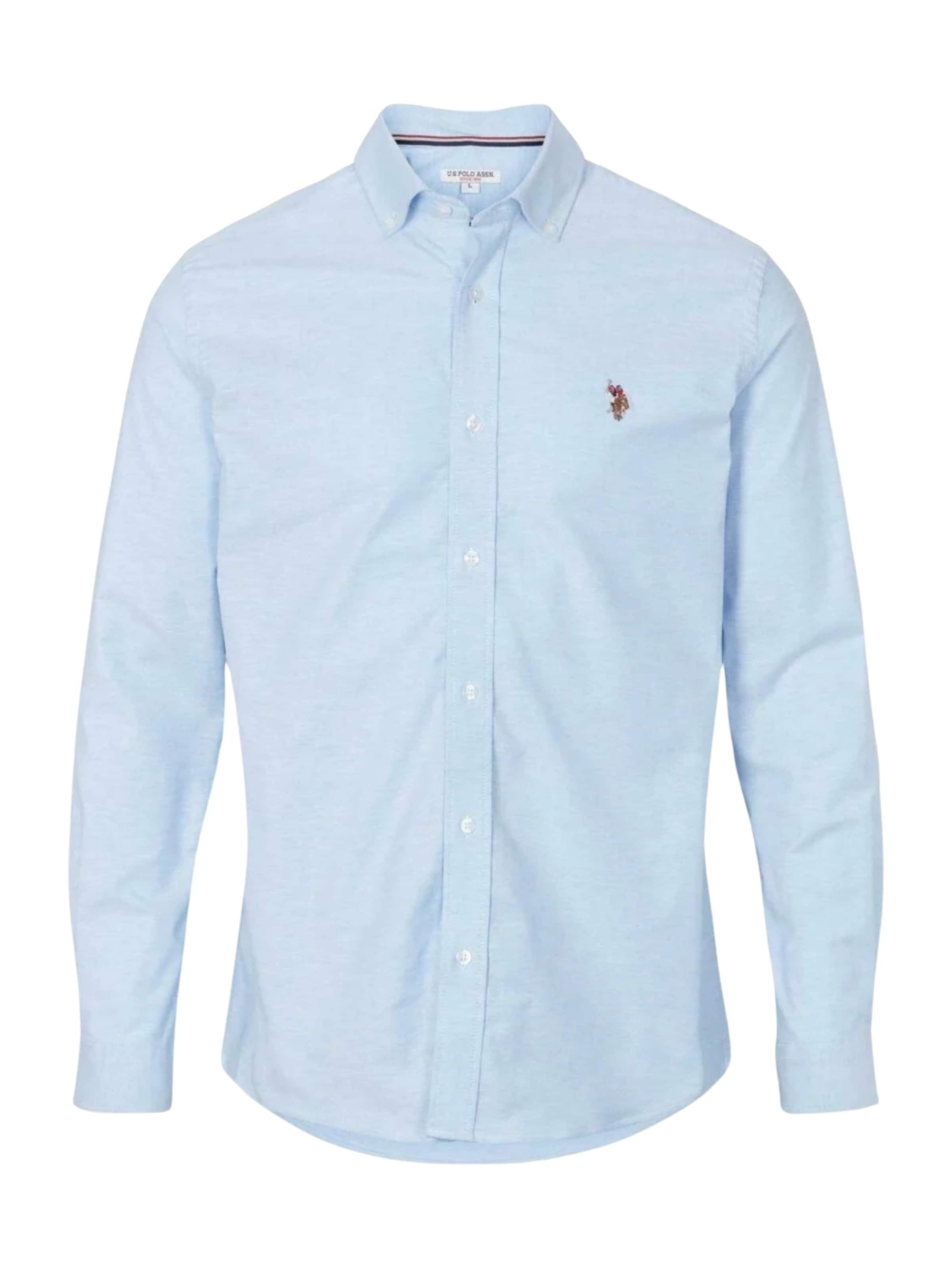 U.S. POLO ASSN. Hemd 'Esmar' in Blau: Vorderseite