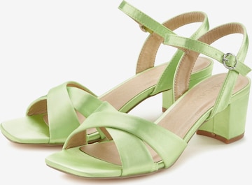 LASCANA Sandals in Green