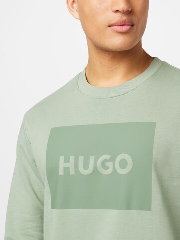HUGO Sweatshirt 'Duragol222' in Groen