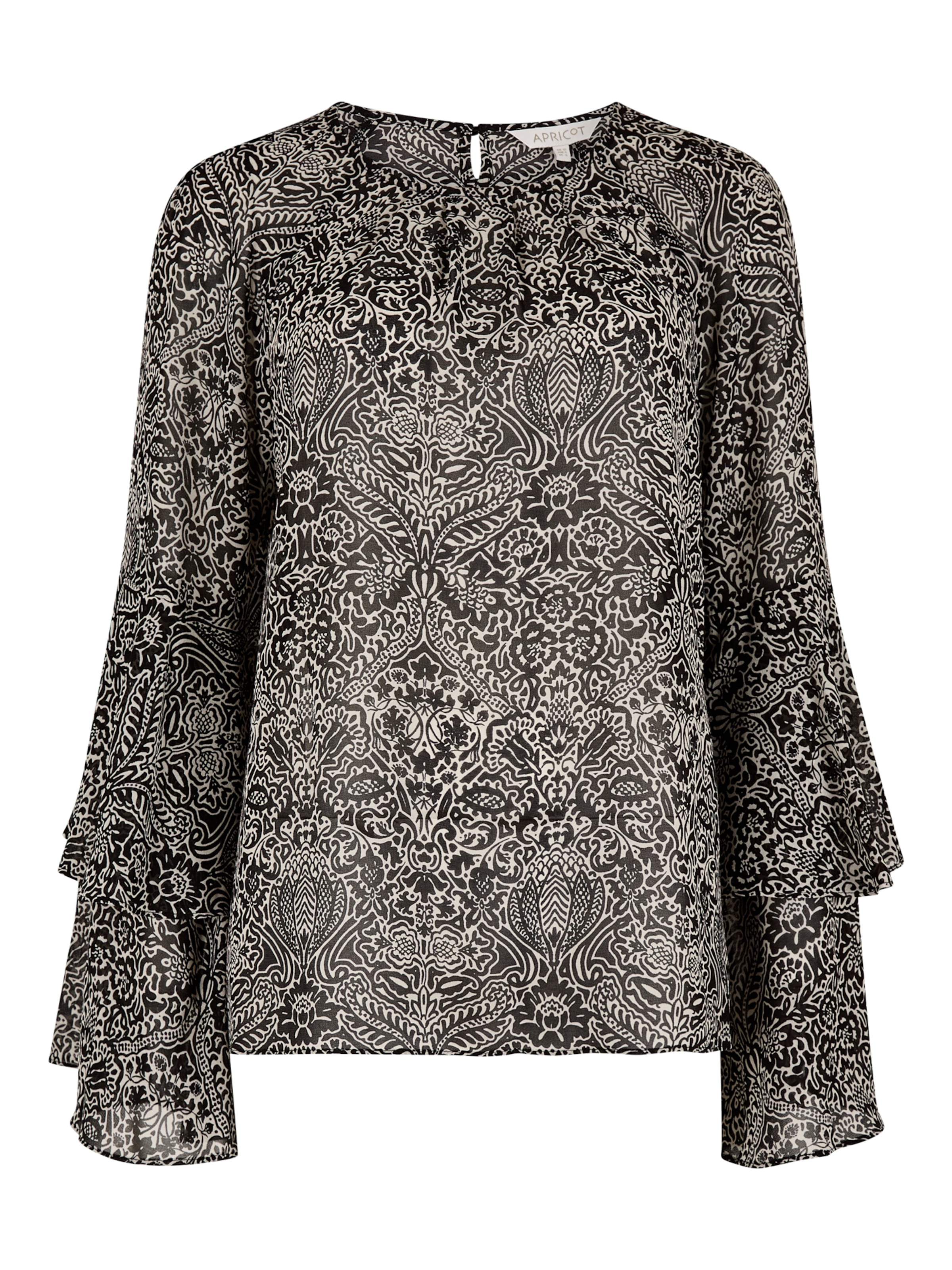 Camicia da donna ' ' di Apricot in nero: frontale