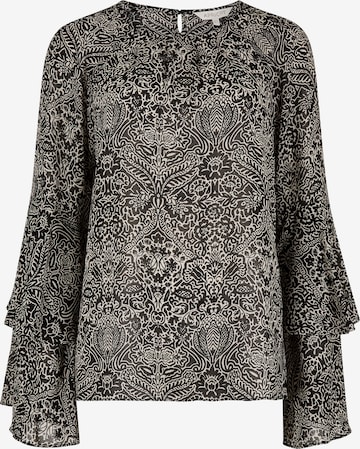 Chemisier ' ' Apricot en noir : devant