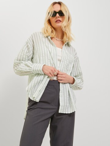 JJXX Blouse 'Jamie' in Groen: voorkant