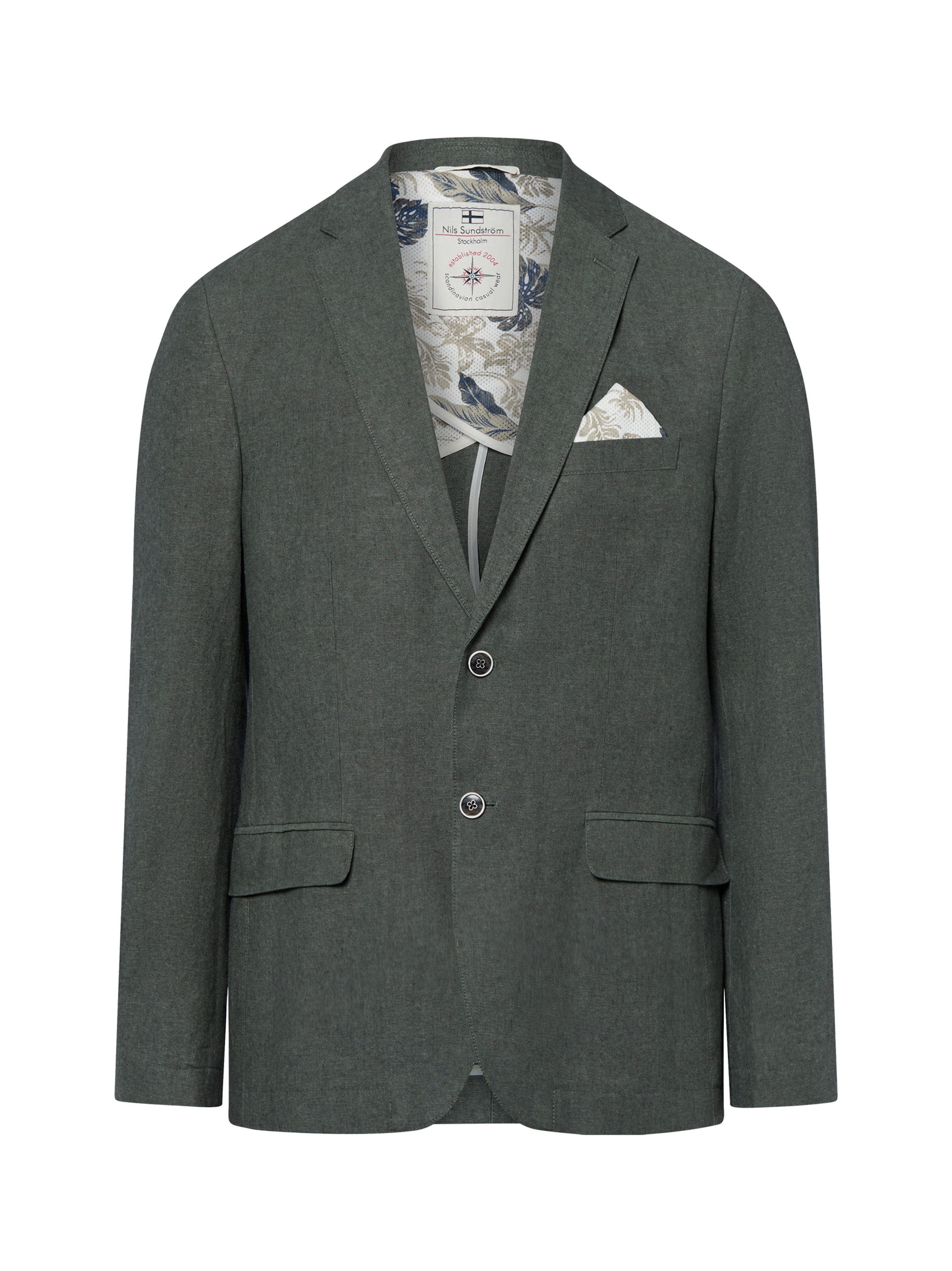 Nils Sundström Business blazer in Green: front
