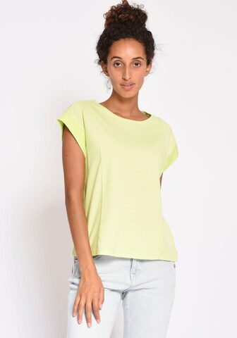 Gang Shirt '94Gwyn' in Geel: voorkant