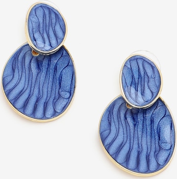 mėlyna SOHI Auskarai 'Lavli': priekis