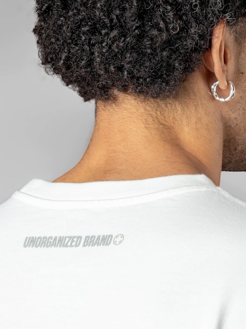 UNORGANIZED BRAND Shirt 'SCHWERES OVERSIZE T5' in Weiß