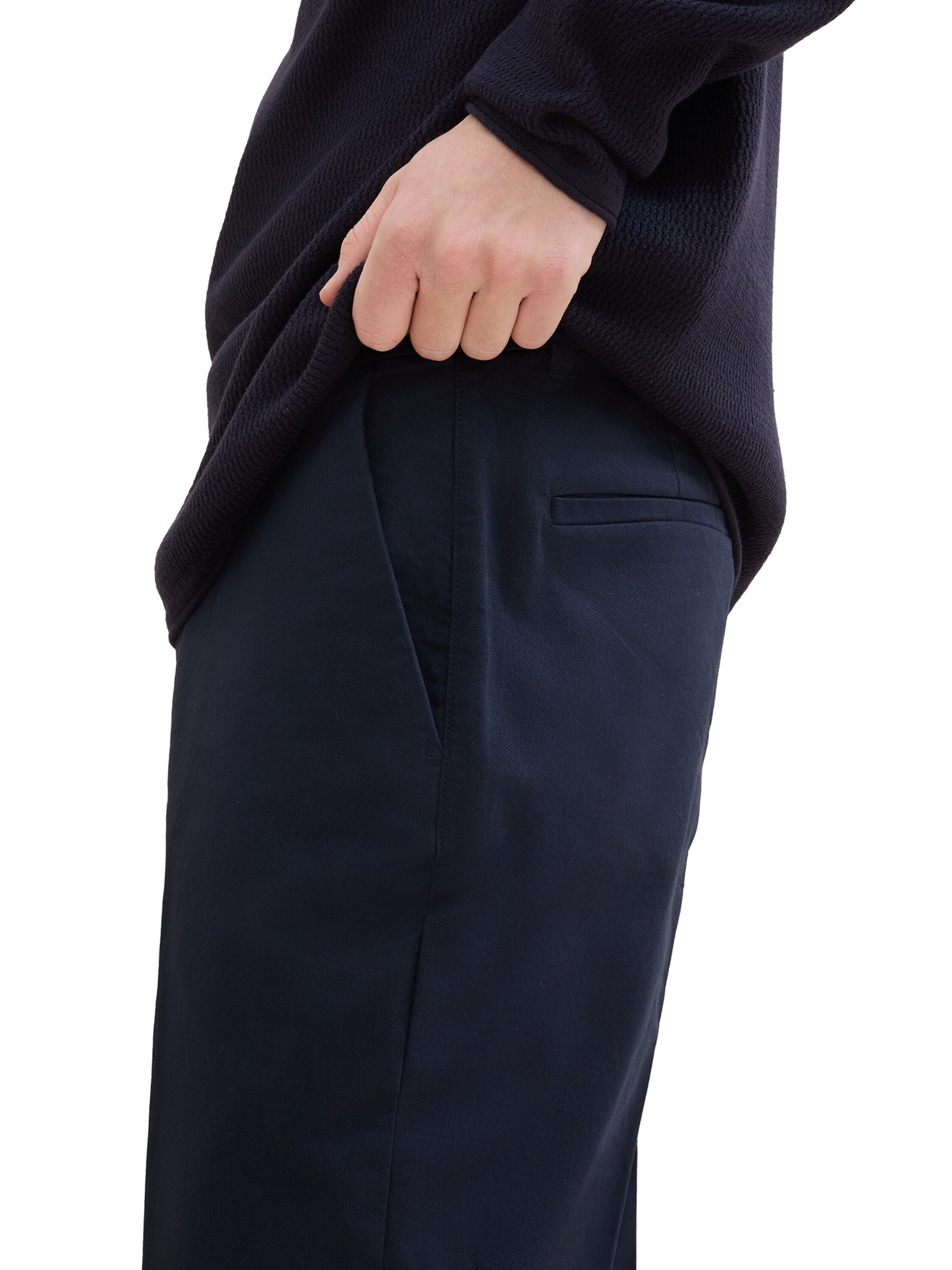 TOM TAILOR DENIM Regular Chino Pants in Blue