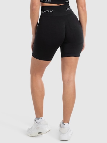 Skinny Pantalon de sport 'Azura' Smilodox en noir