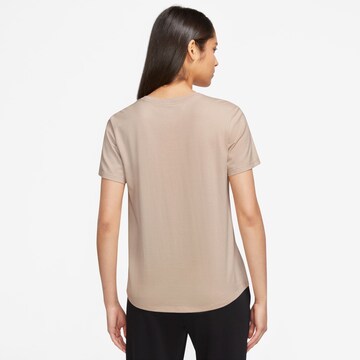 Nike Sportswear Skinny Shirt 'Essential' in Beige