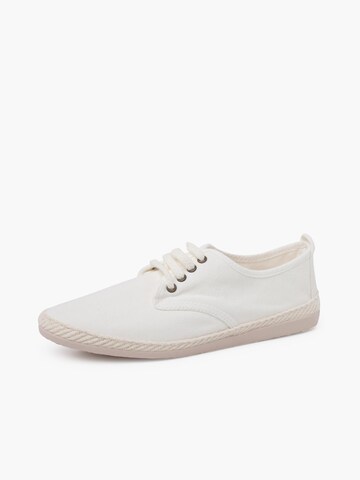 Pisamonas - Zapatillas deportivas en beige: frente