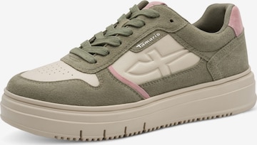 Tamaris Sneaker low i grøn: forside