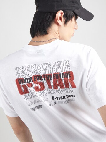 G-STAR Футболка в Белый