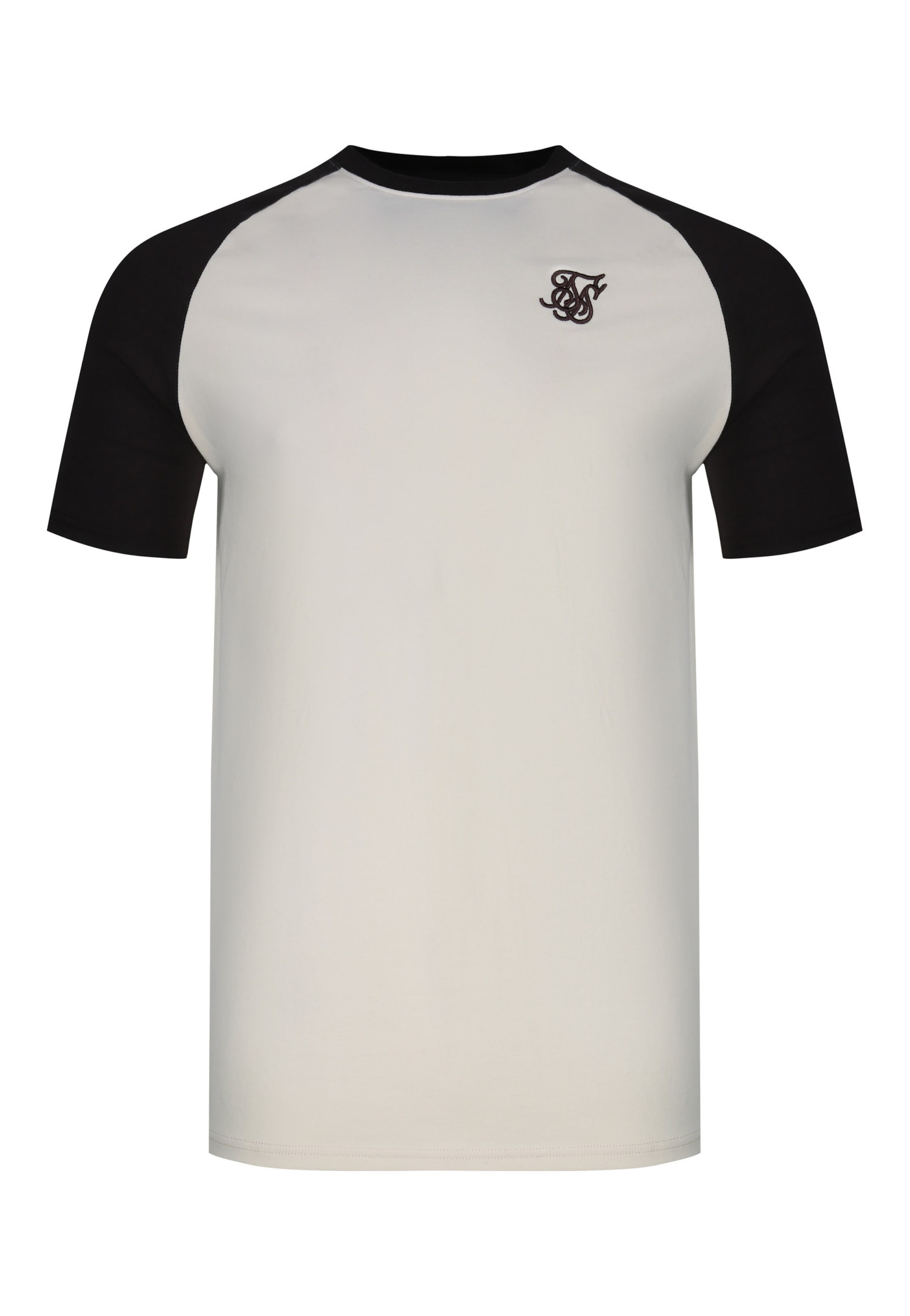 SikSilk T-Shirt in Beige: Vorderseite