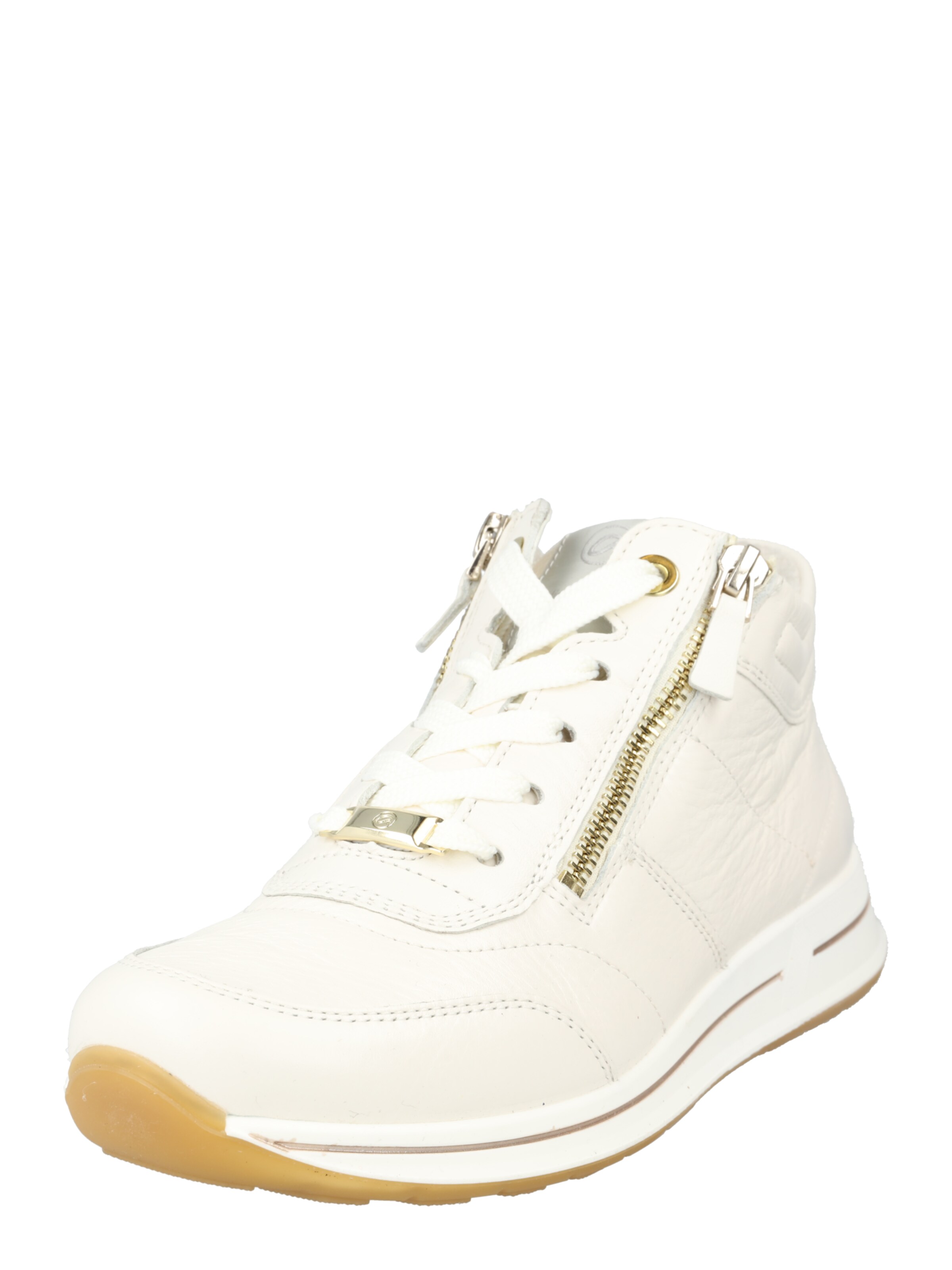 Sneaker alta 'Osaka' di ARA in bianco: frontale