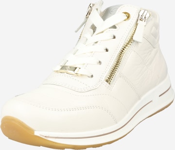 Sneaker alta 'Osaka' di ARA in beige: frontale