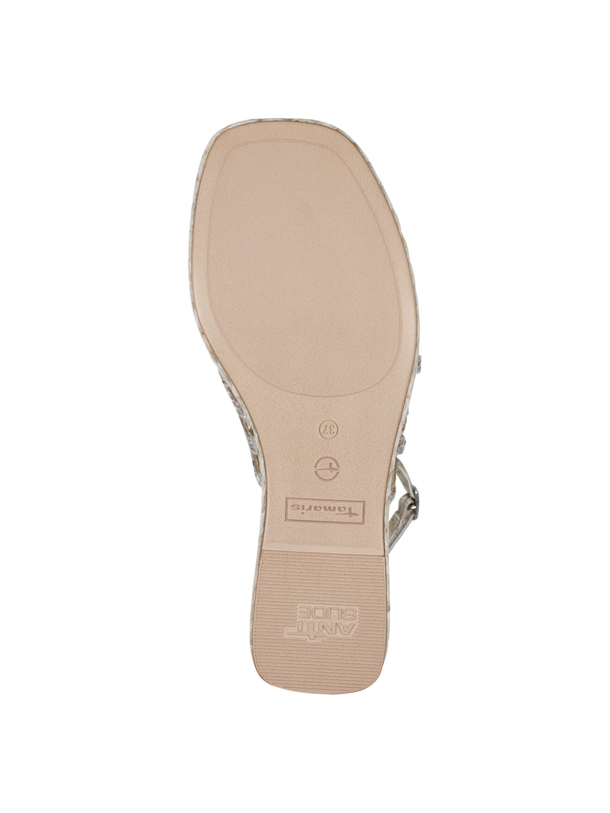 Tamaris Strap sandal in Beige
