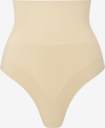 Slip scultant 'ShapeCurve' fashionshowcase en beige : devant