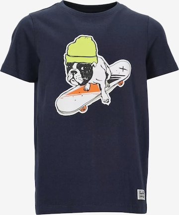 Denim Factory - Camiseta 'San Diego' en azul: frente
