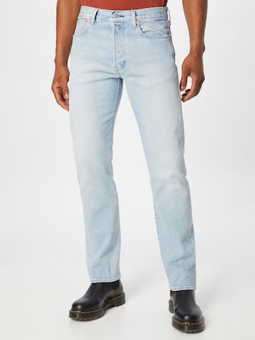 LEVI'S ® Regular Jeans '501®' in Blauw: voorkant