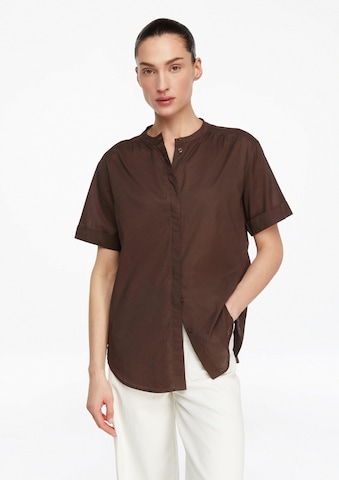 COMMA Blouse in Brown: front