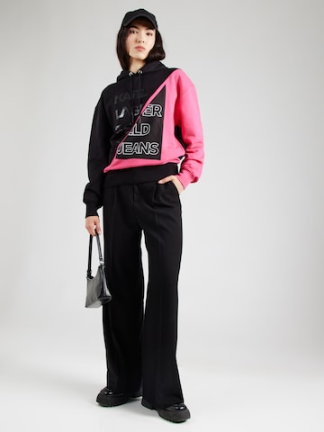 KARL LAGERFELD JEANS Суичър в розово