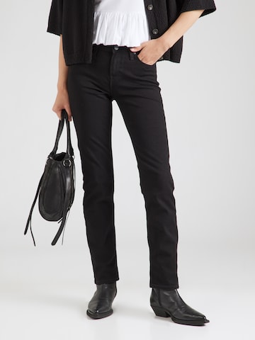 Lee Slimfit Jeans 'Marion' in Schwarz: Vorderseite