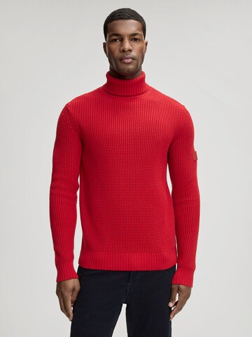 JOOP! Jeans Trui ' Hollio ' in Rood: voorkant