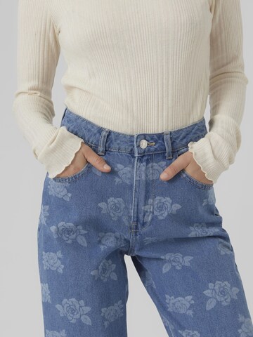 VERO MODA Wide Leg Jeans 'LACE' i blå