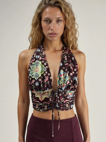Hiccup Top in Zwart: voorkant