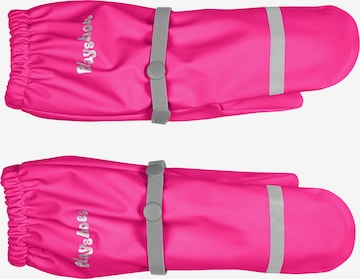 PLAYSHOES Gloves in Pink: front