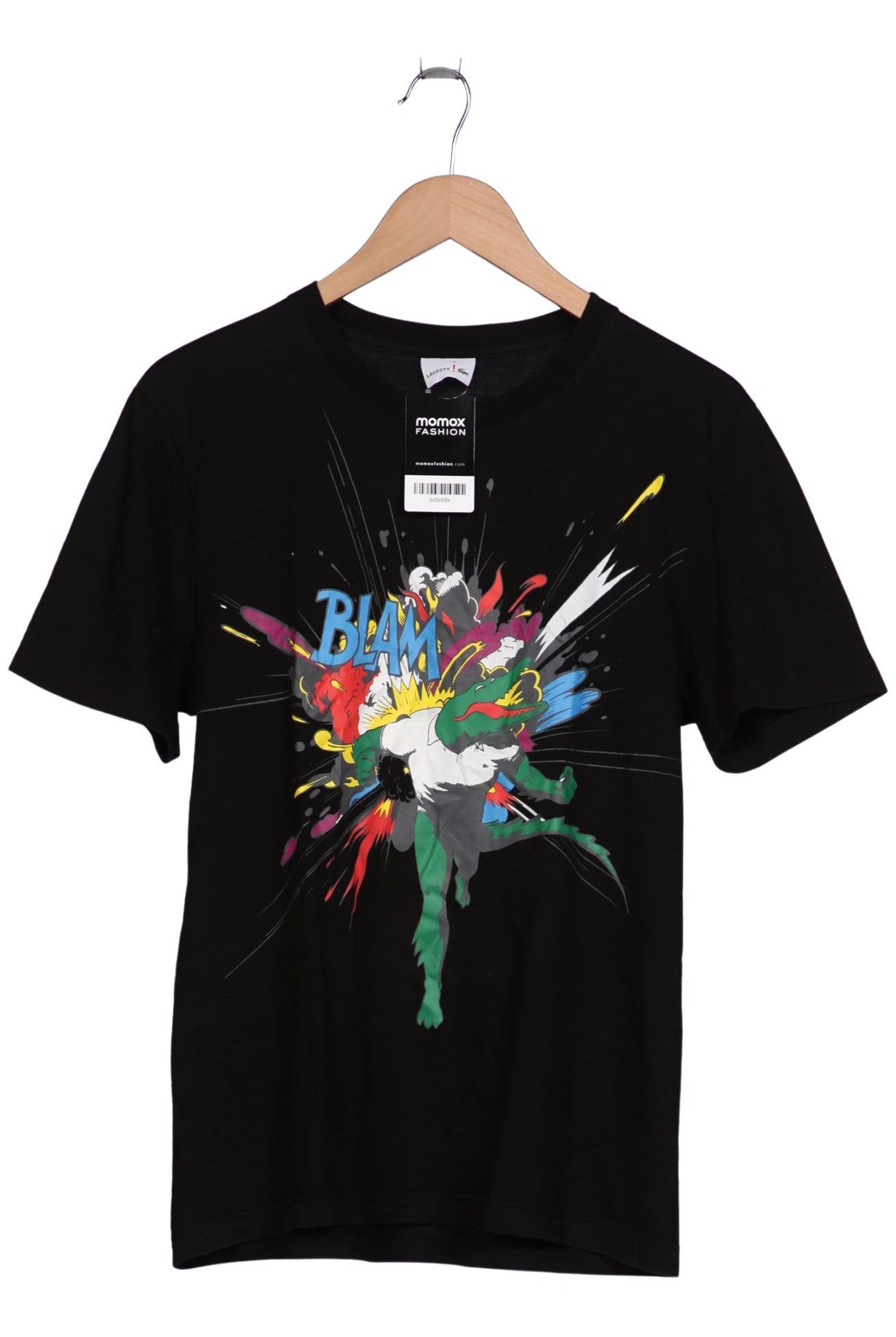 LACOSTE T-Shirt in M in schwarz, Produktansicht