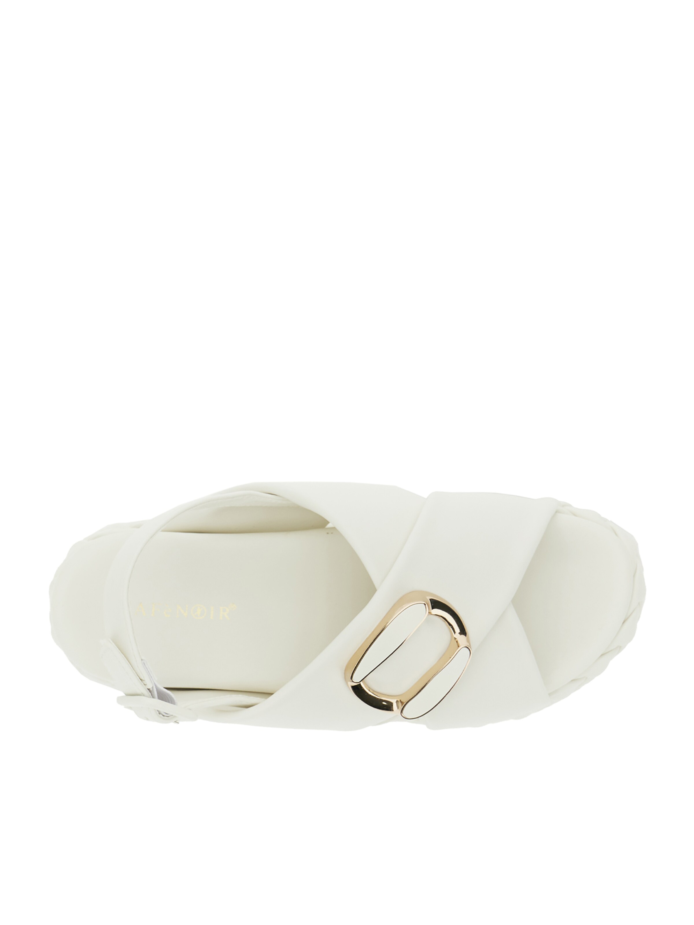 Sandalo con cinturino di CAFè NOIR in bianco
