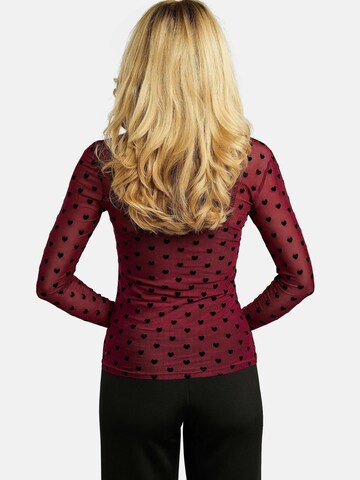 Haut ' MESH ' Liberte Essentiel en rouge