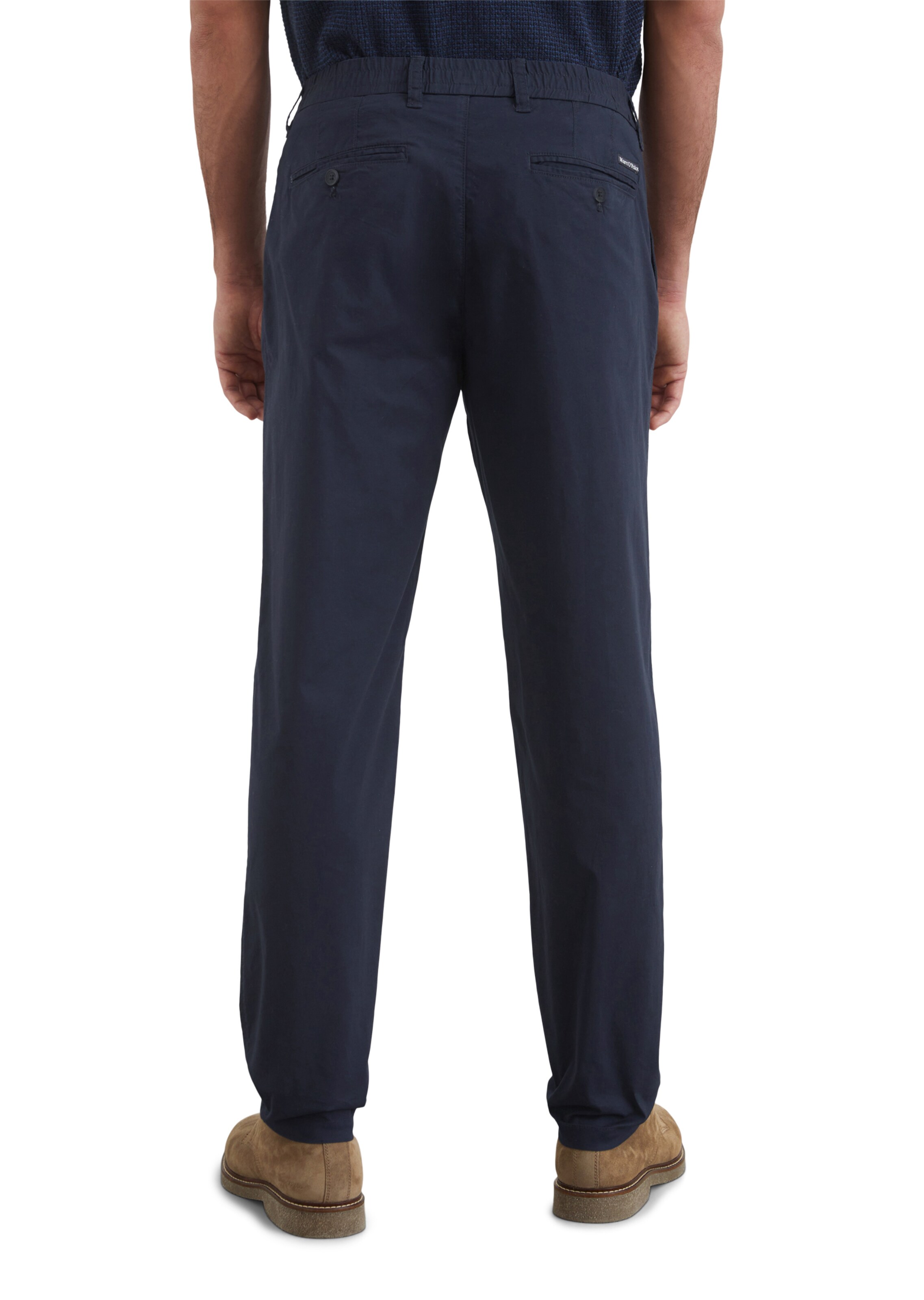 Marc O'Polo Regular Broek in Blauw
