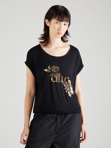 T-shirt 'Robinia' ABOUT YOU en noir