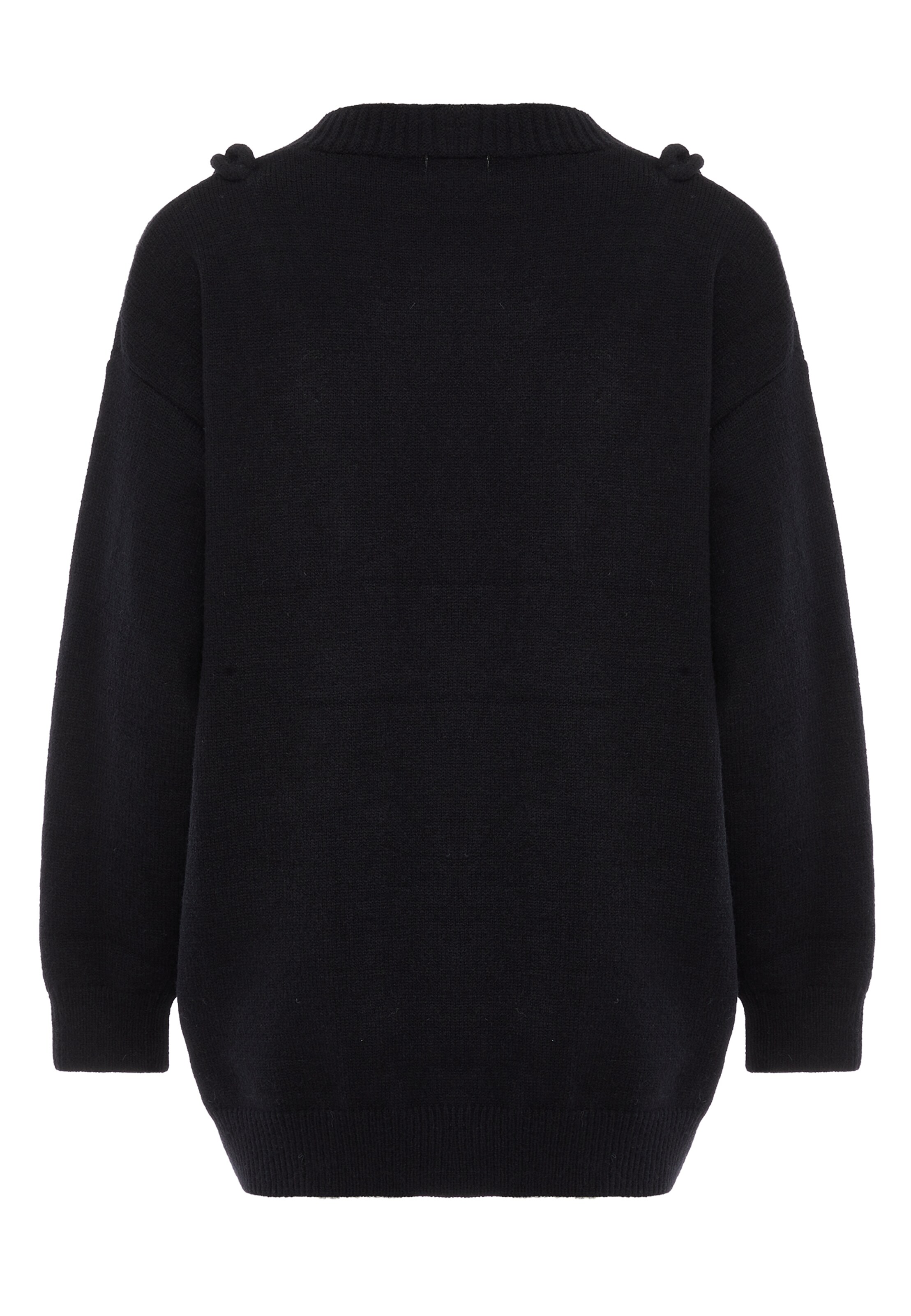 caissa - Casaco de malha em preto