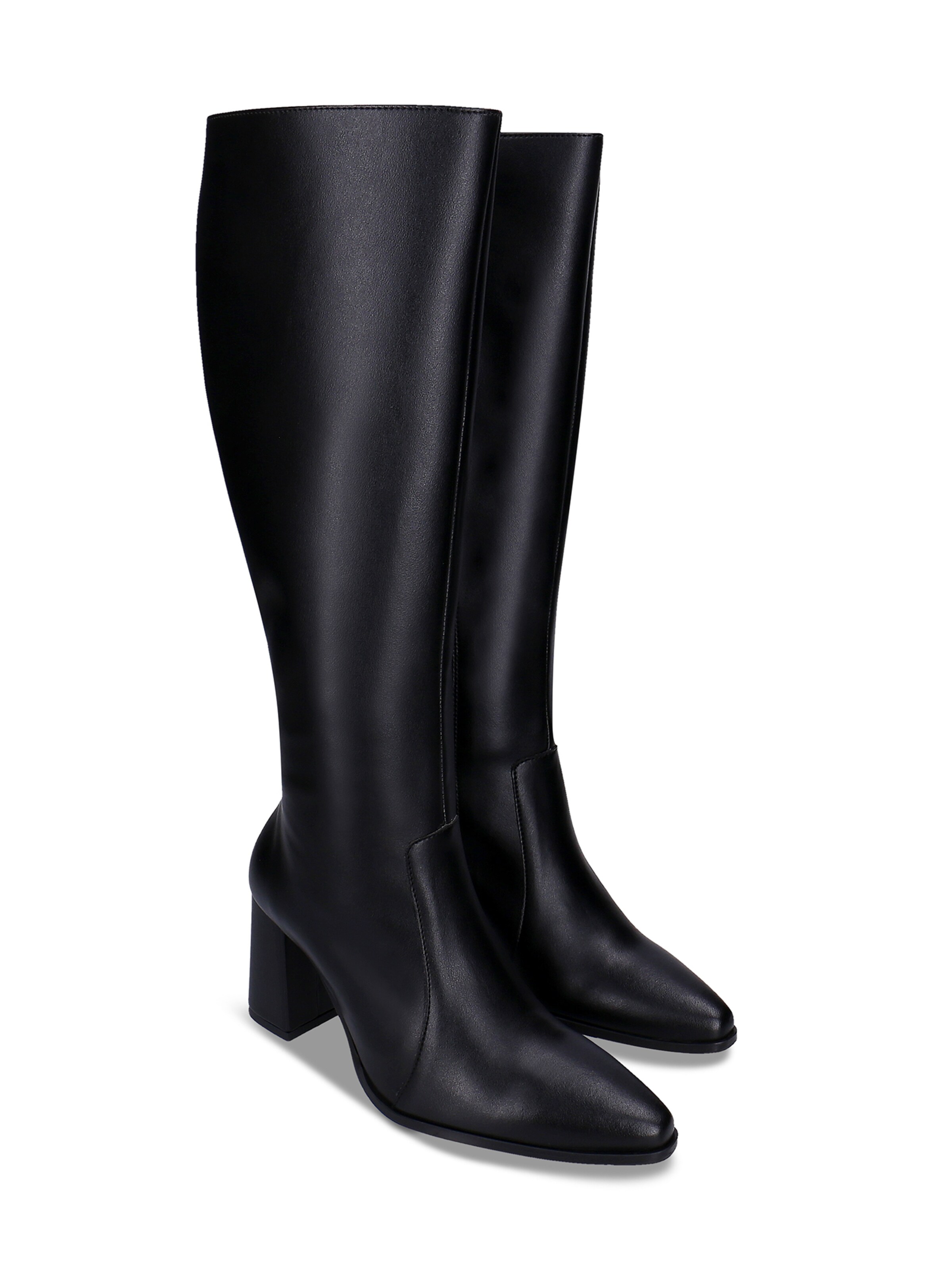 Overknee 'IONA Black' di nae Vegan Shoes in nero