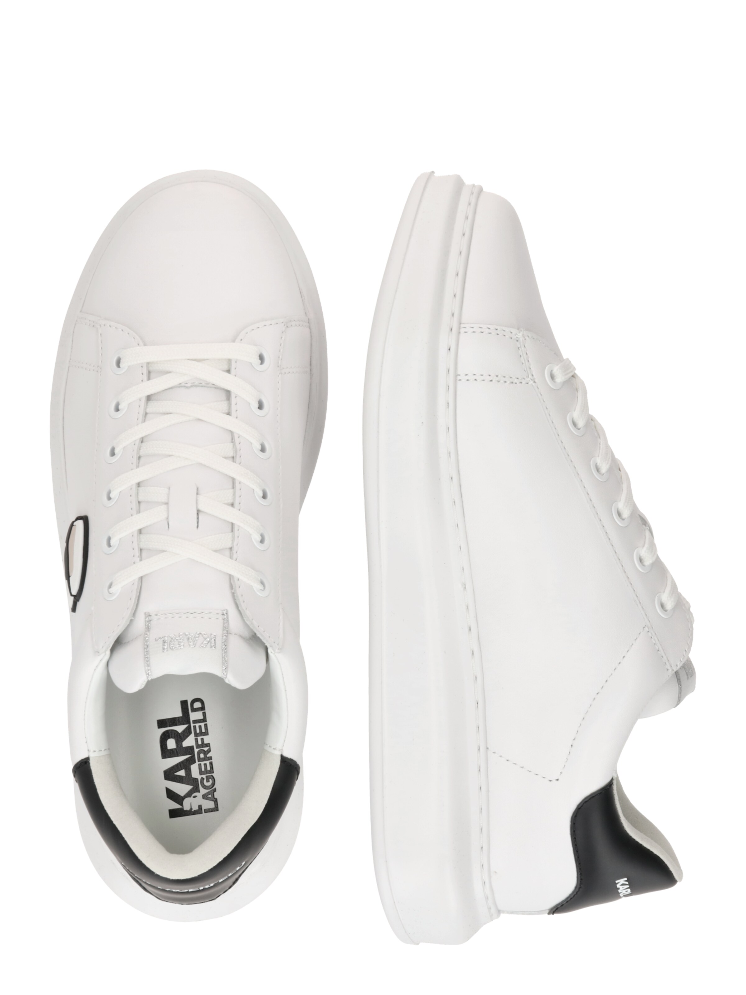 Sneaker bassa di Karl Lagerfeld in bianco