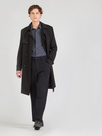 BOSS - Ajuste estrecho Camisa 'P-Roan' en azul